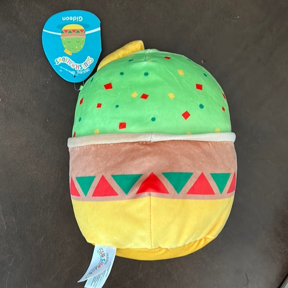 Squishmallow 10” Gideon Guacamole AUTHENTIC Kellytoy Soft Plush Toy - Picture 3 of 12